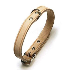 Karlie RONDO Halsband genietet - Natur - 20 mm, 57 cm