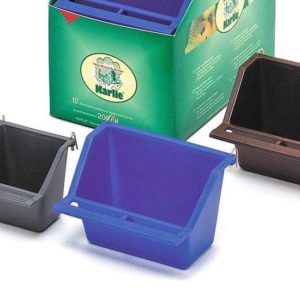 Karlie Kunststoff-Vogelnapf - Eckig - Klein, 65 ml